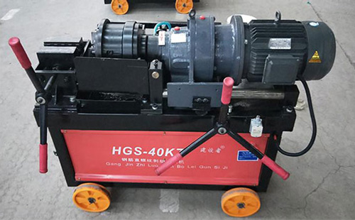 鋼筋直螺紋滾絲機的特點